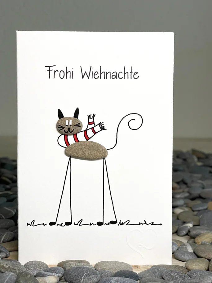 Frohi Wiehnachte Katze