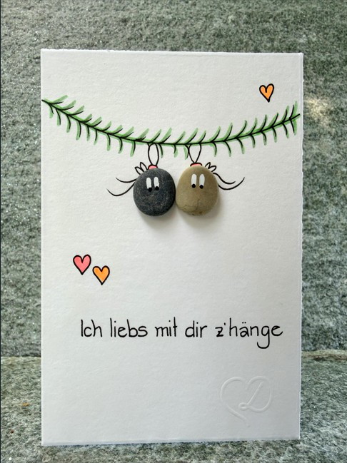 Zusammen hängen 